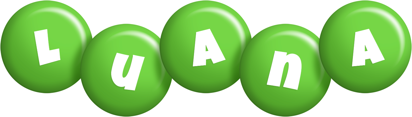 Luana candy-green logo