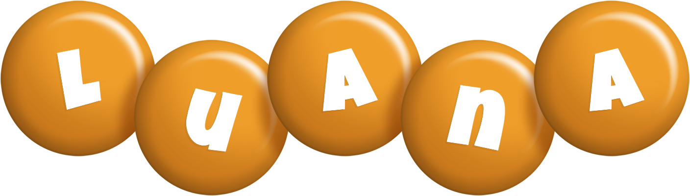 Luana candy-orange logo