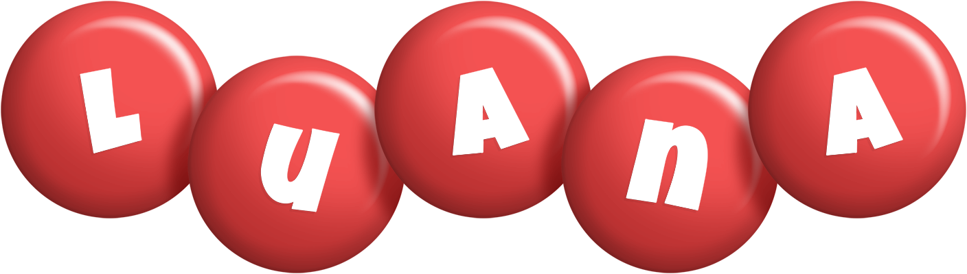 Luana candy-red logo