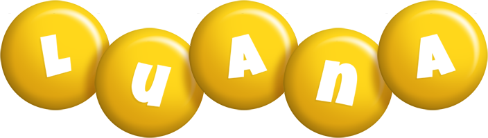 Luana candy-yellow logo