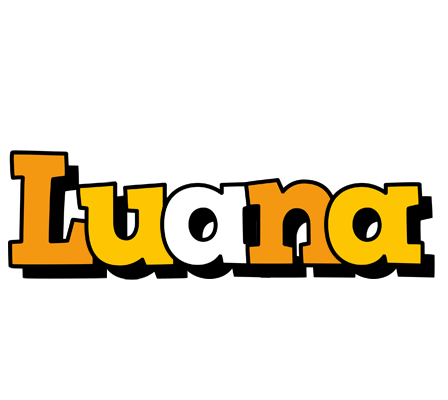 Luana cartoon logo