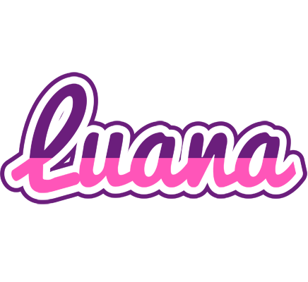 Luana cheerful logo