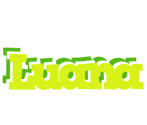 Luana citrus logo
