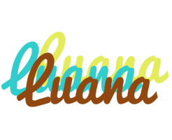 Luana cupcake logo