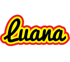 Luana flaming logo