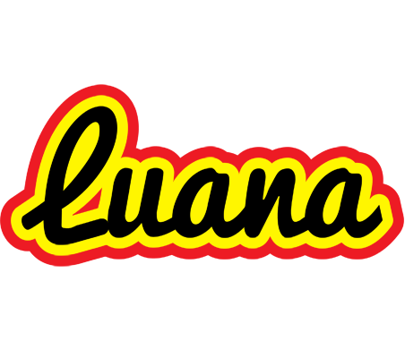 Luana flaming logo