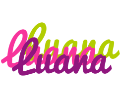 Luana flowers logo