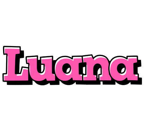 Luana girlish logo