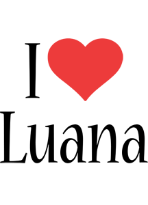 Luana i-love logo