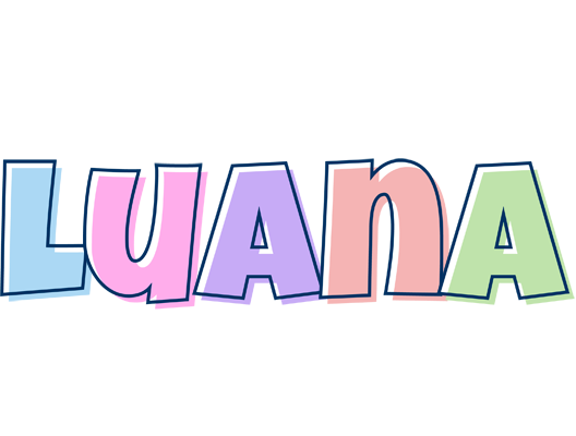 Luana pastel logo