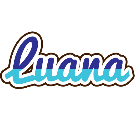 Luana raining logo