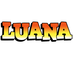 Luana sunset logo