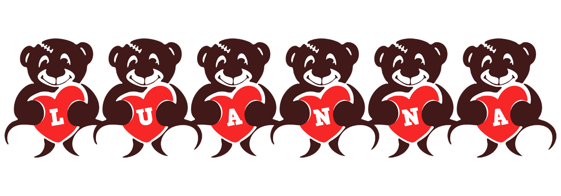Luanna bear logo