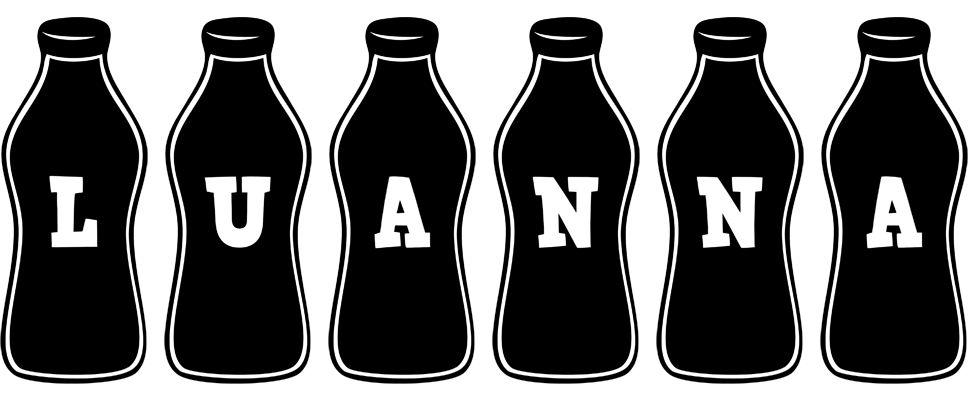Luanna bottle logo