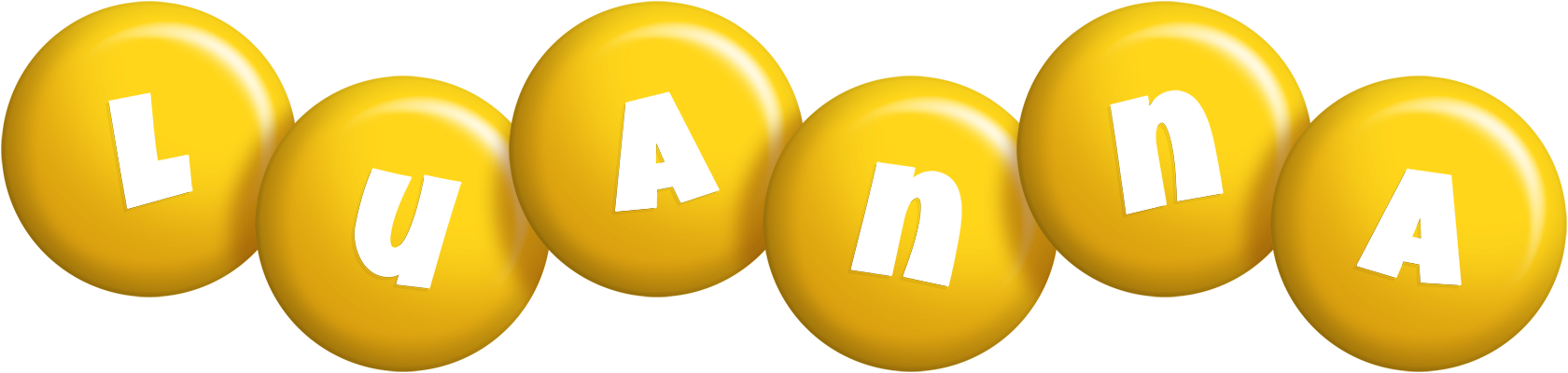 Luanna candy-yellow logo