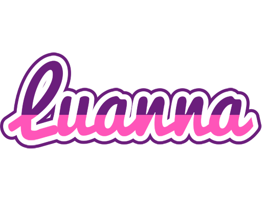 Luanna cheerful logo