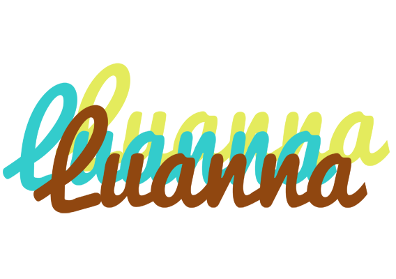 Luanna cupcake logo