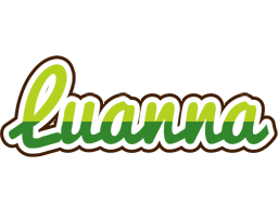 Luanna golfing logo