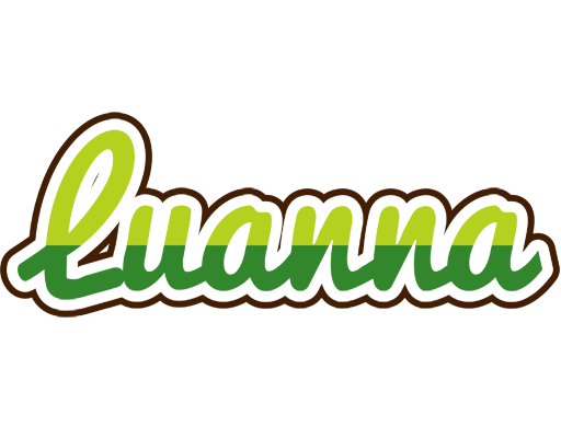 Luanna golfing logo