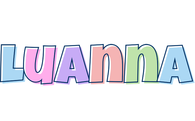 Luanna pastel logo