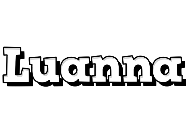 Luanna snowing logo