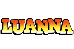 Luanna sunset logo