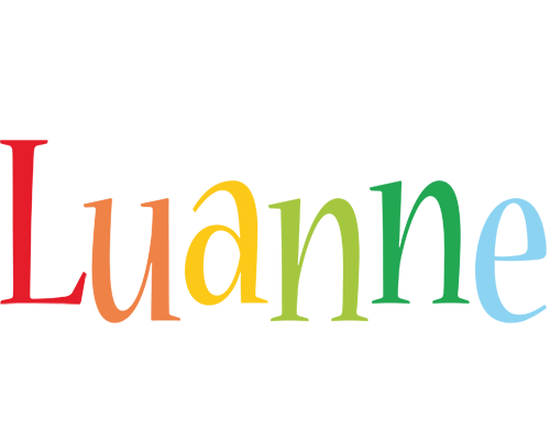 Luanne birthday logo