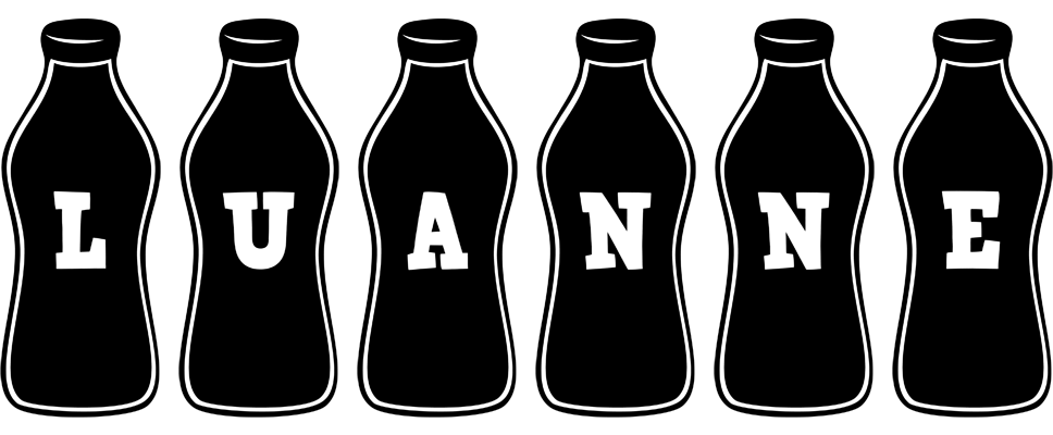 Luanne bottle logo