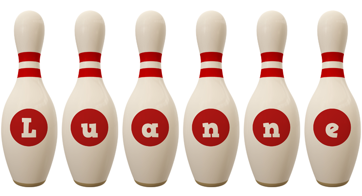 Luanne bowling-pin logo