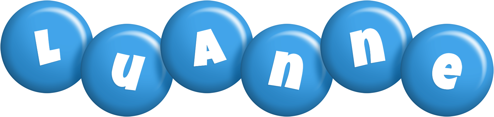 Luanne candy-blue logo