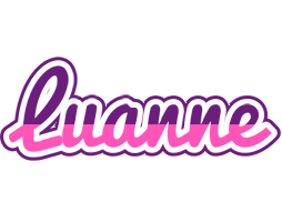 Luanne cheerful logo