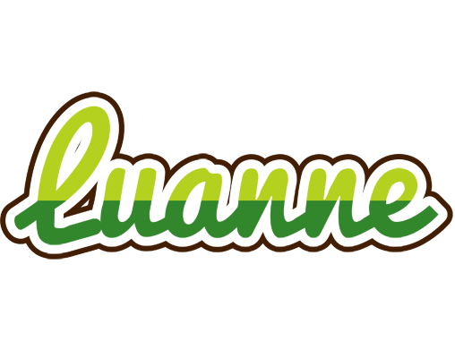 Luanne golfing logo