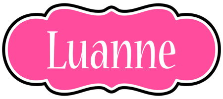 Luanne invitation logo