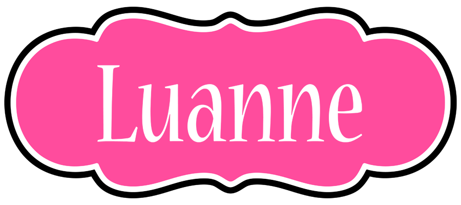 Luanne invitation logo