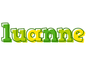 Luanne juice logo