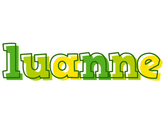 Luanne juice logo