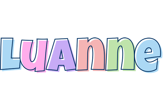 Luanne pastel logo