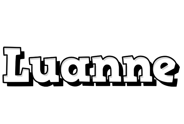 Luanne snowing logo