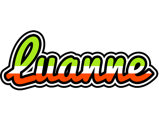 Luanne superfun logo
