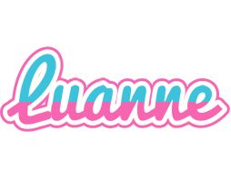 Luanne woman logo