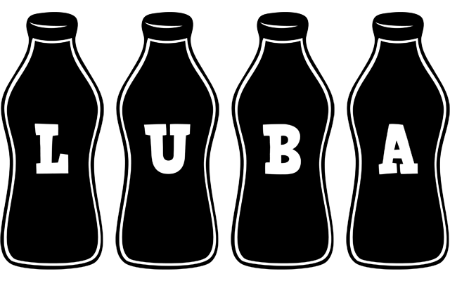 Luba bottle logo