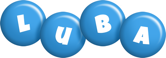 Luba candy-blue logo