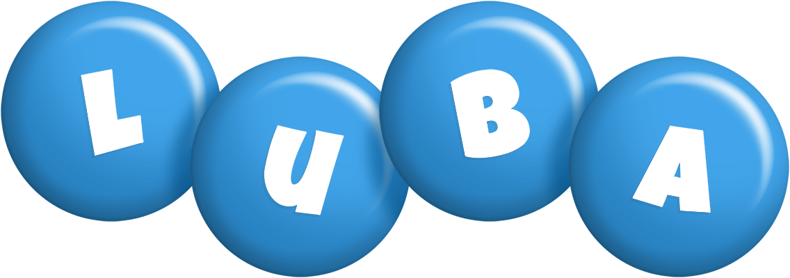 Luba candy-blue logo