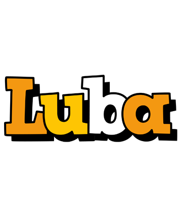 Luba cartoon logo