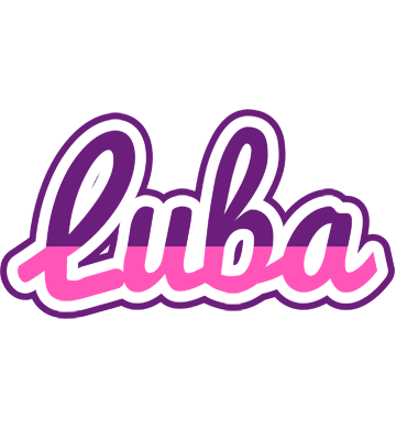 Luba cheerful logo