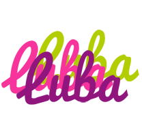 Luba flowers logo