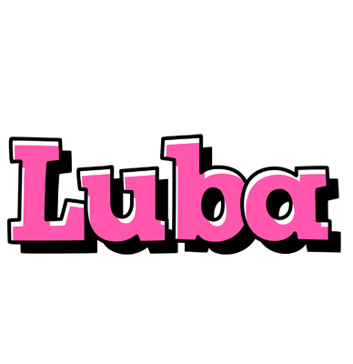 Luba girlish logo