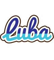 Luba raining logo