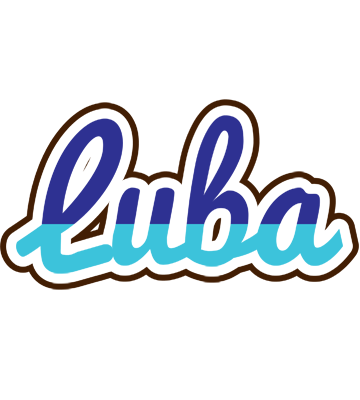 Luba raining logo