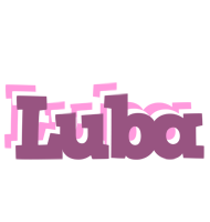 Luba relaxing logo